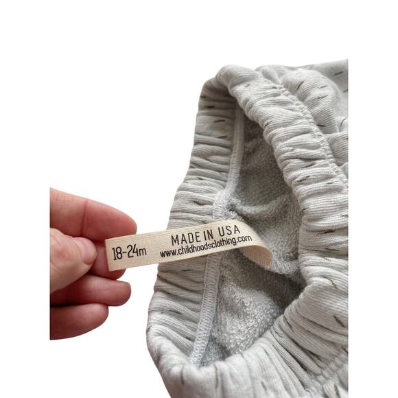 Childhoods Sprinkles On Gray Shorties Size 18-24m - Picture 4 of 4